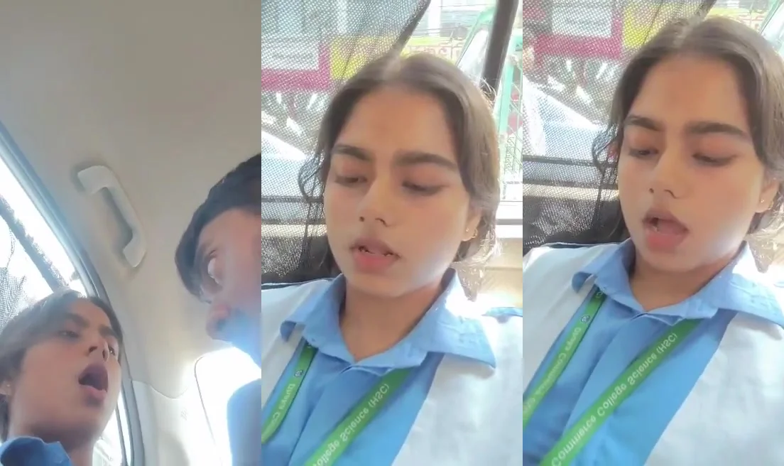Horny Bangla Collage Girl Fun With Lover in Car