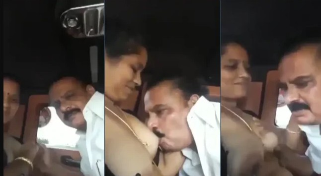 Old uncle sucking aunty boobs in car free online sex mms