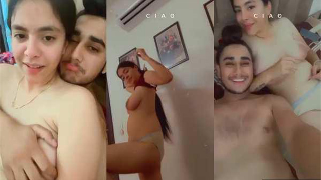 Viral Punjabi young couple nude romance video