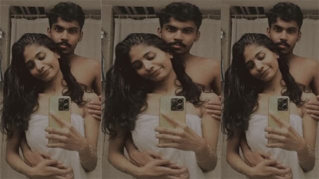 Young Mallu Couple Romance Enjoying