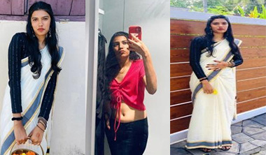 Young Mallu Girl Showing Pressing Her Boobs