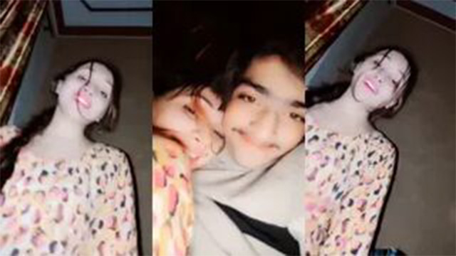 Cute College Girl Riding on Cousin Brother Dick in Midnight